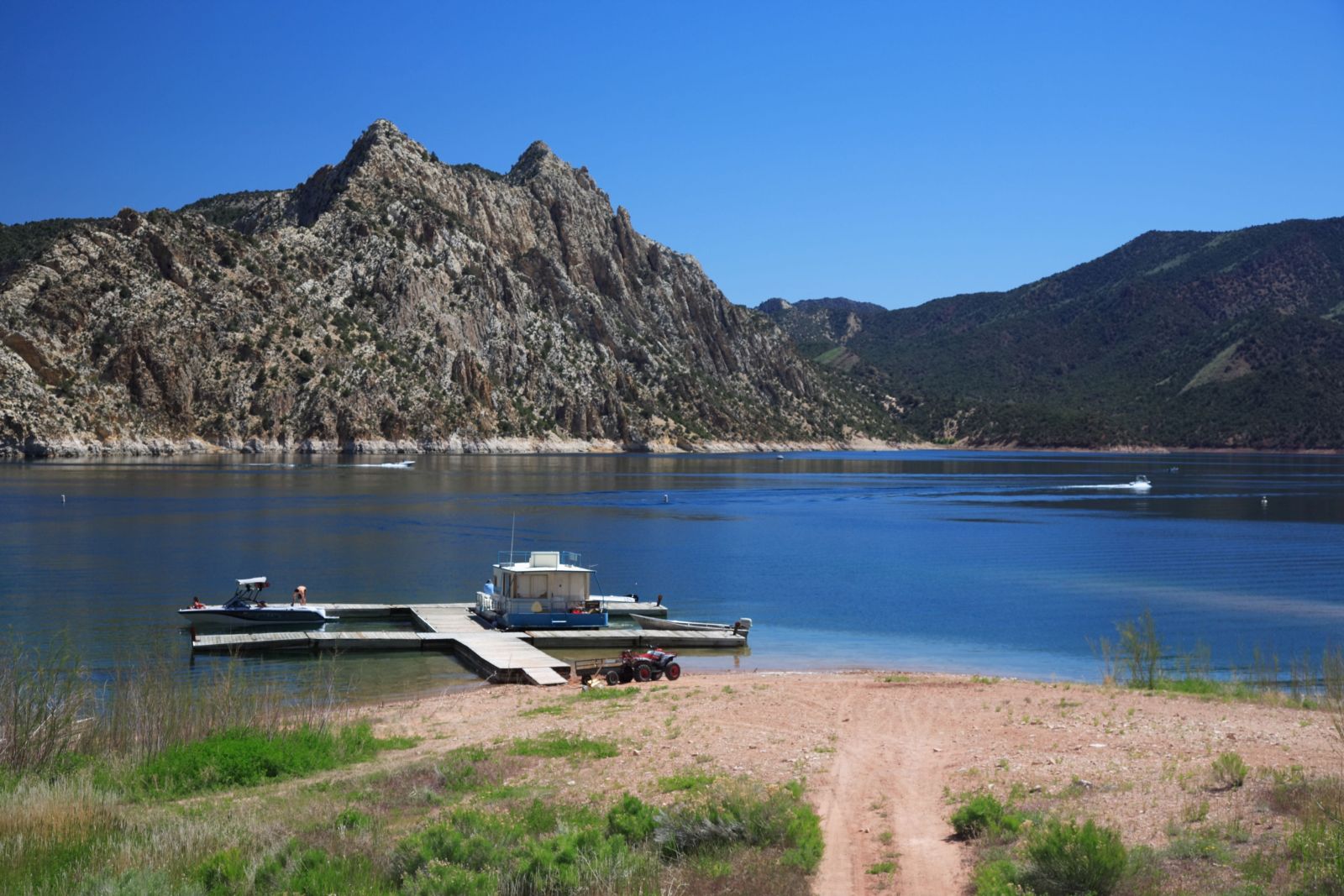 Hideout Campground Flaming Gorge